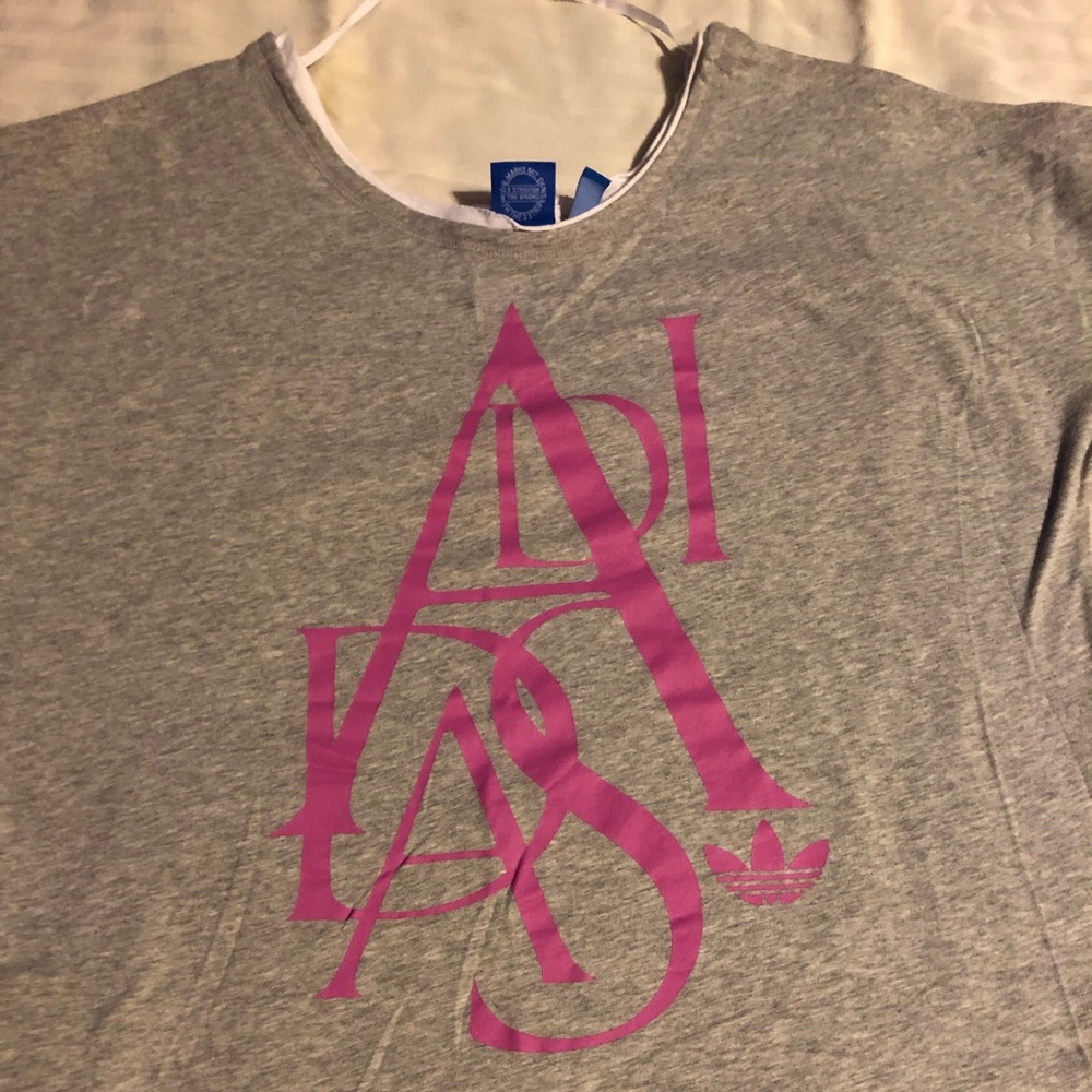 Adidas oversized tee shirt